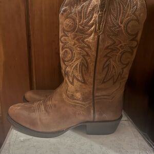 Dan Post Distressed Brown Western Boots